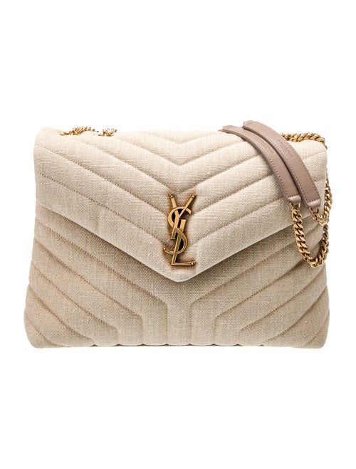Saint Laurent Canvas LouLou Medium