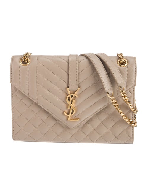 Saint Laurent Quilted Envelope Medium