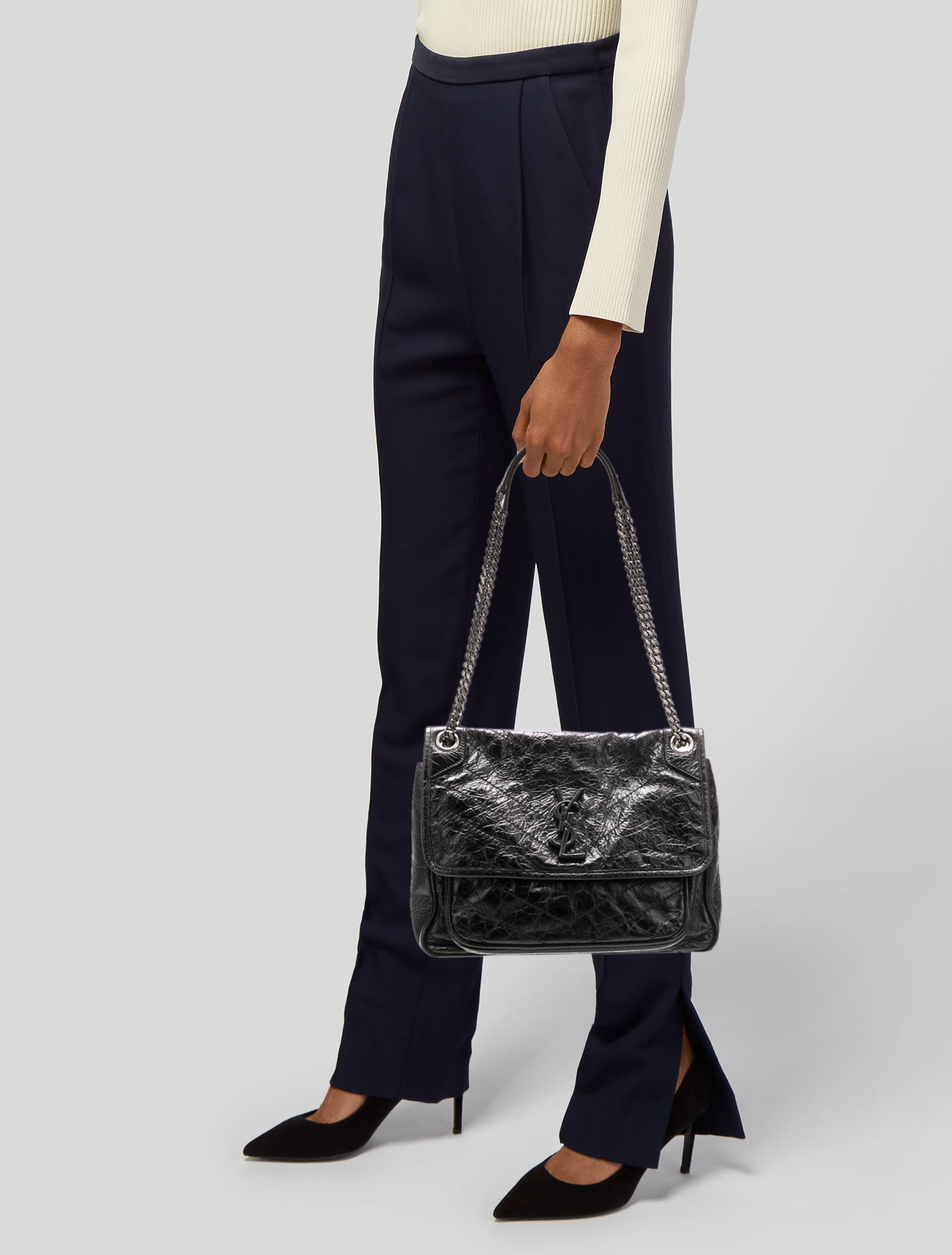 Saint Laurent Leather Niki Medium