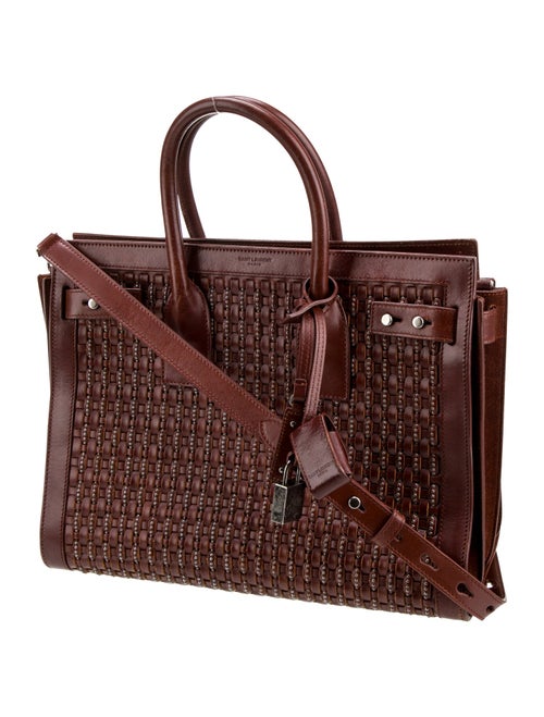 Saint Laurent Leather Sac De Jour Small