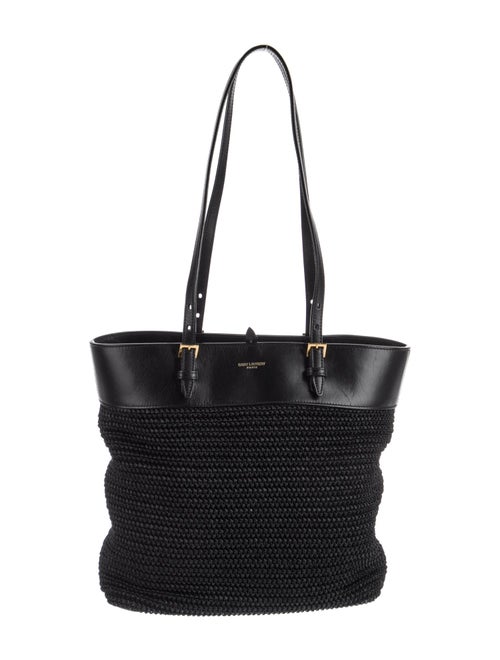 Saint Laurent Raffia Bucket Bag