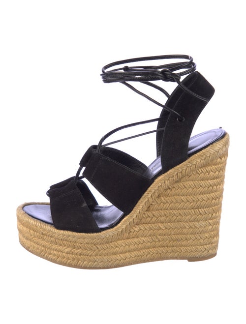 Saint Laurent Suede Espadrilles