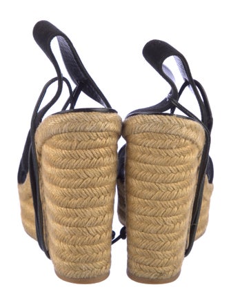 Saint Laurent Suede Espadrilles