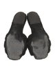 Saint Laurent Shearling Slides