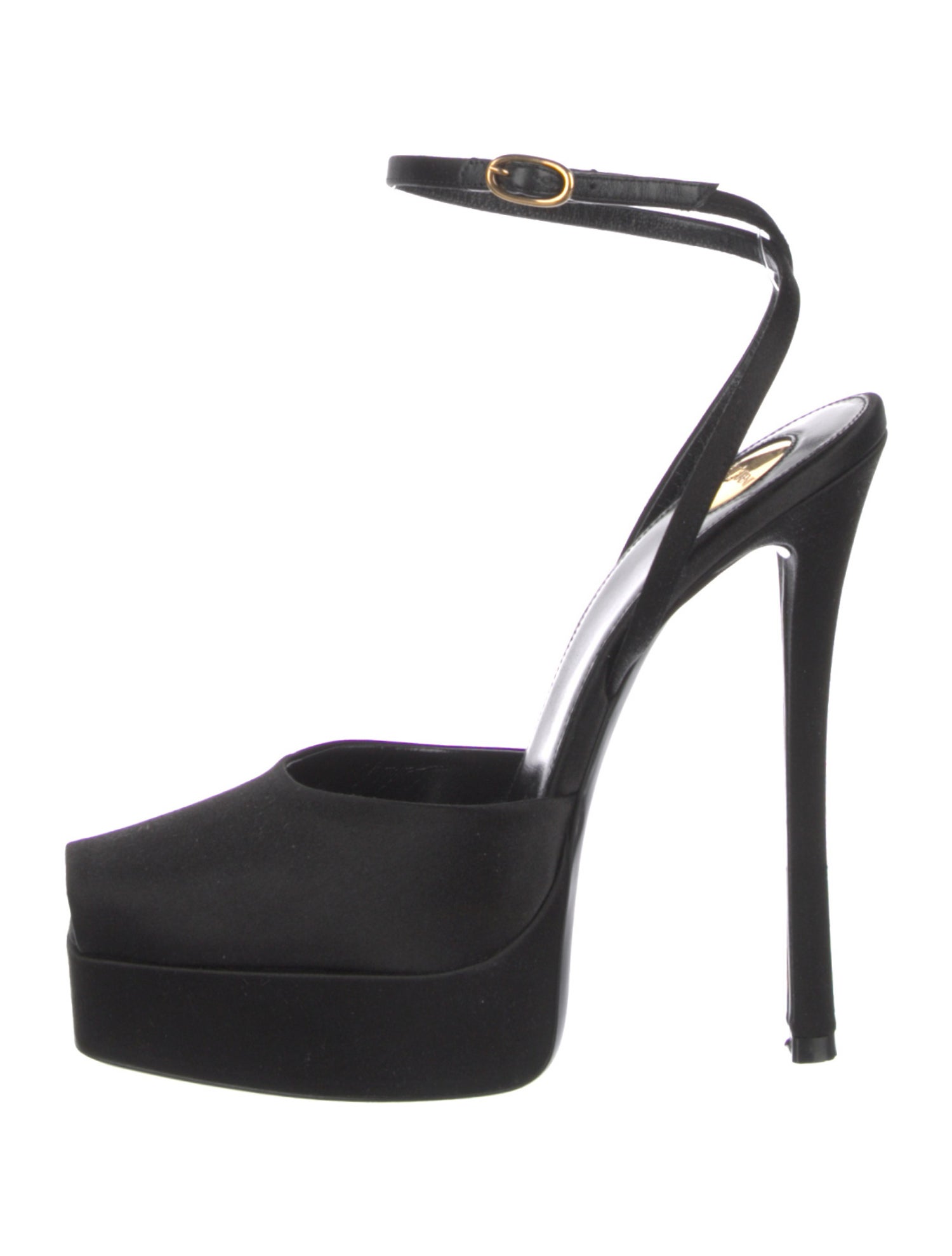 Saint Laurent Satin Sandals