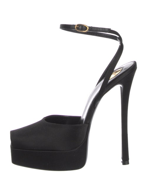 Saint Laurent Satin Sandals