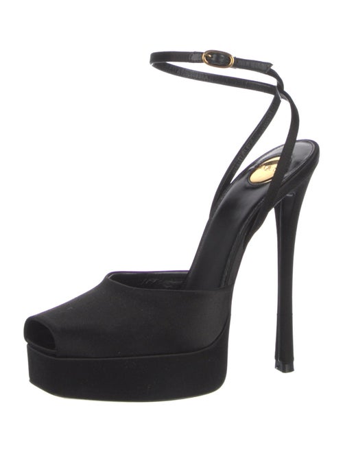 Saint Laurent Satin Sandals