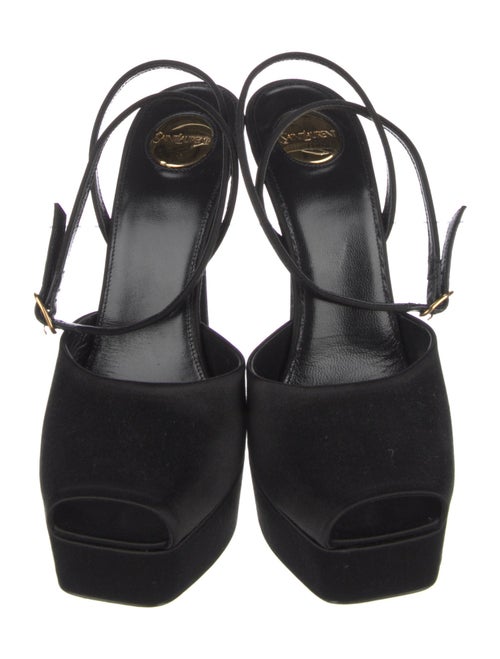 Saint Laurent Satin Sandals