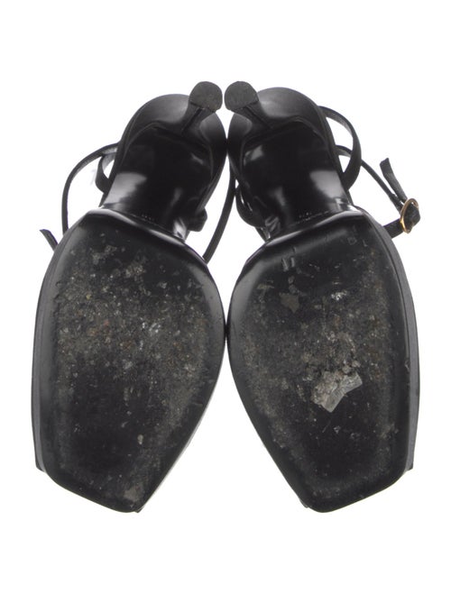 Saint Laurent Satin Sandals