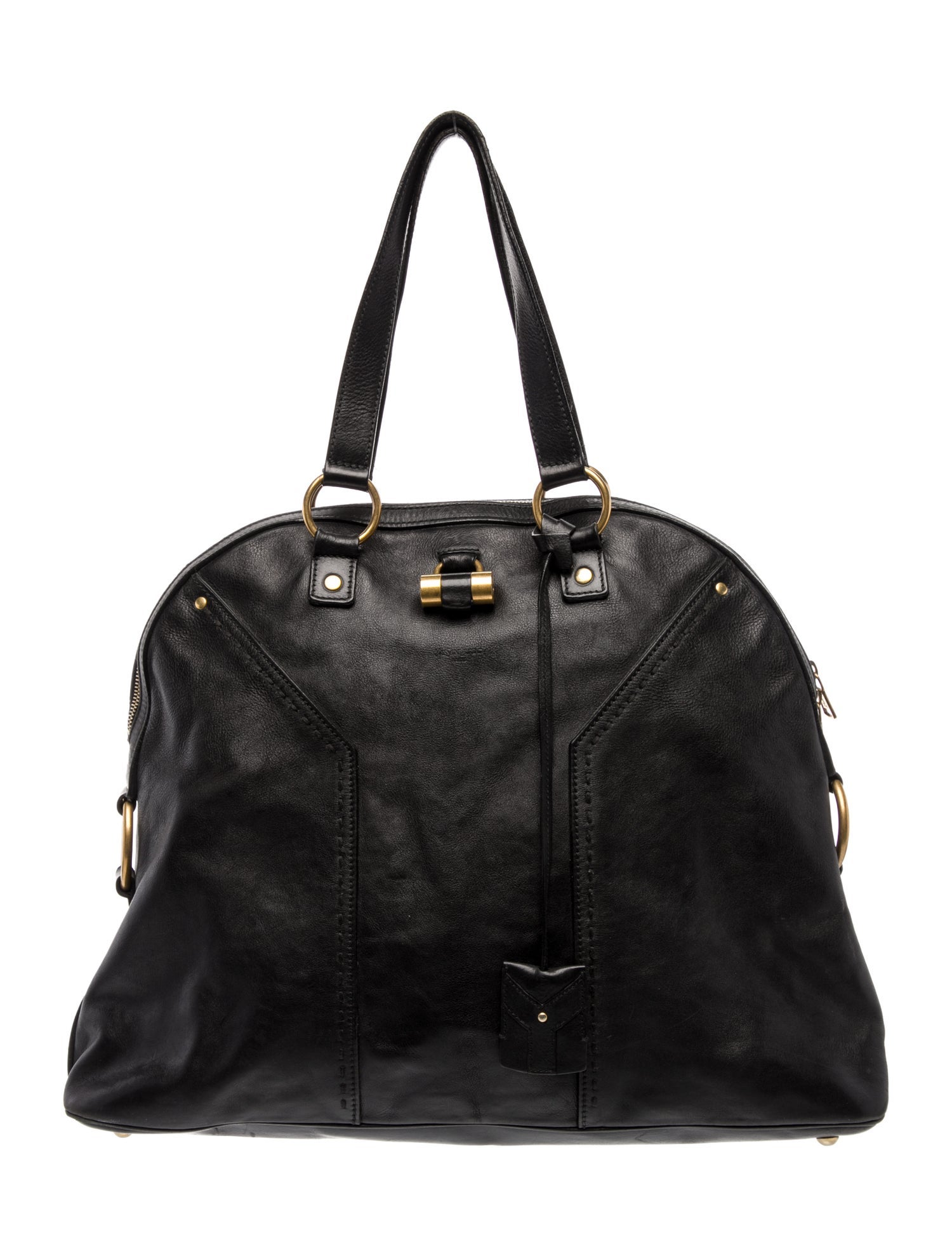 Yves Saint Laurent Rive Gauche Leather Muse Vintage