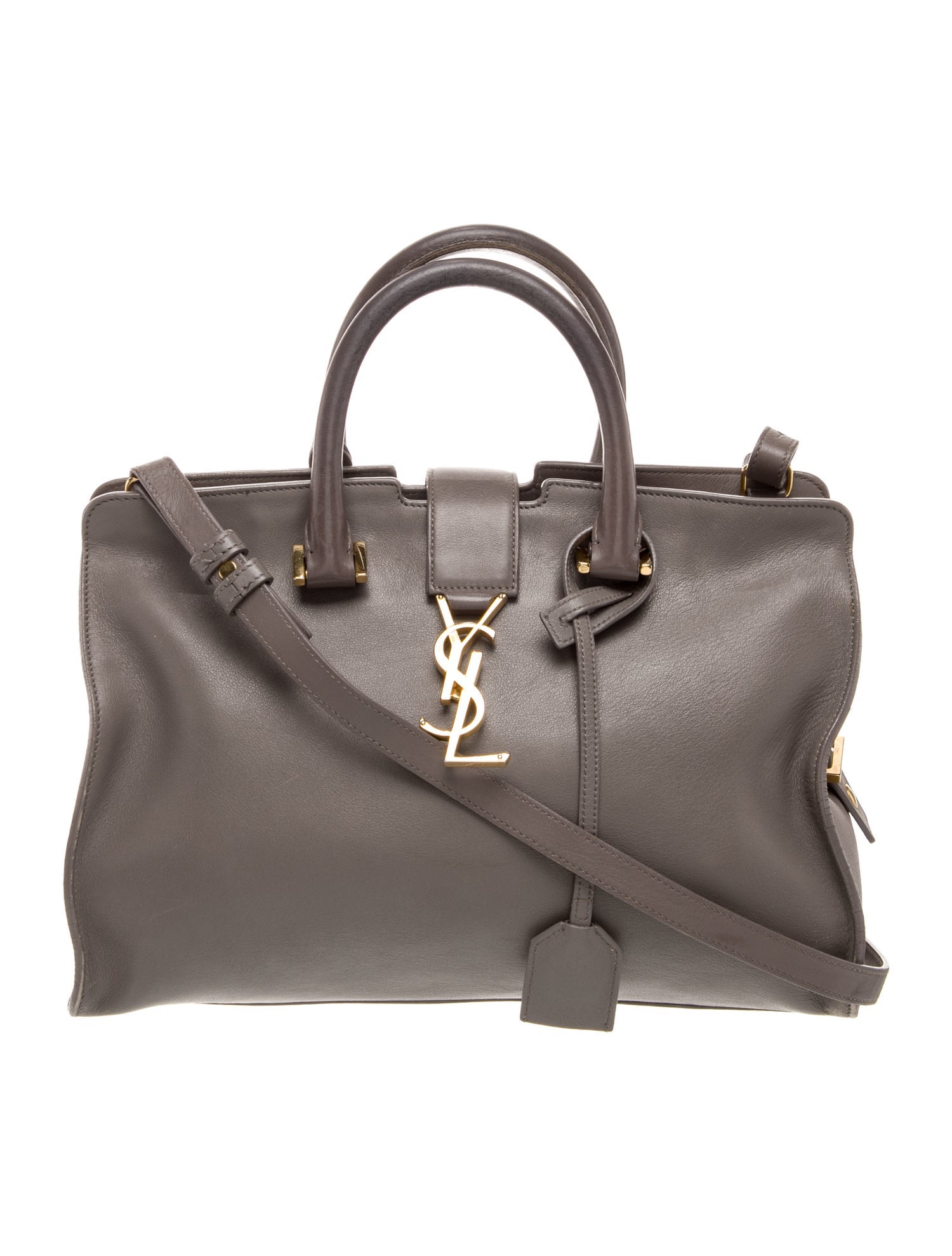 Saint Laurent Leather Cabas Small