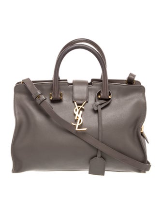 Saint Laurent Leather Cabas Small