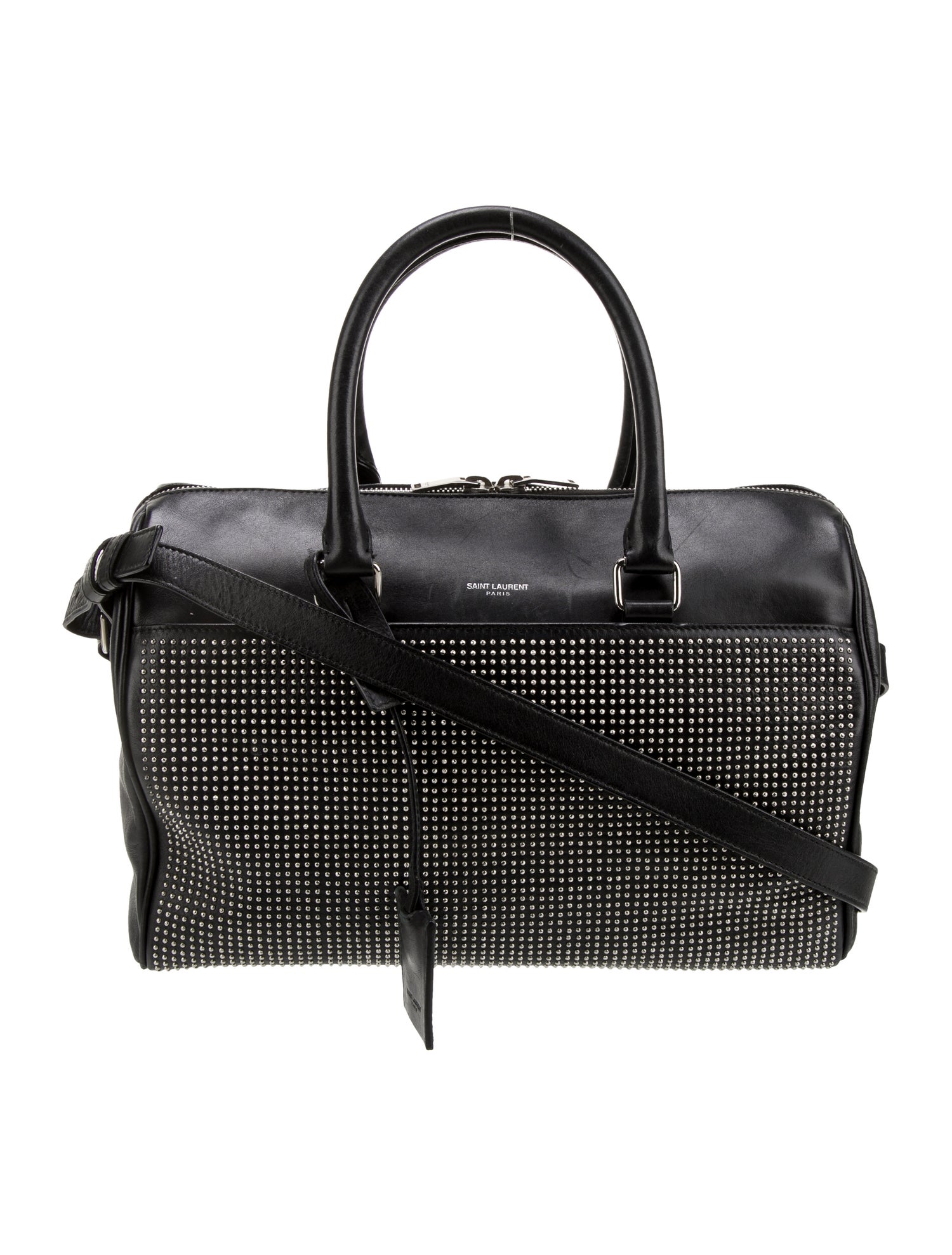 Saint Laurent Leather Classic Duffle 6