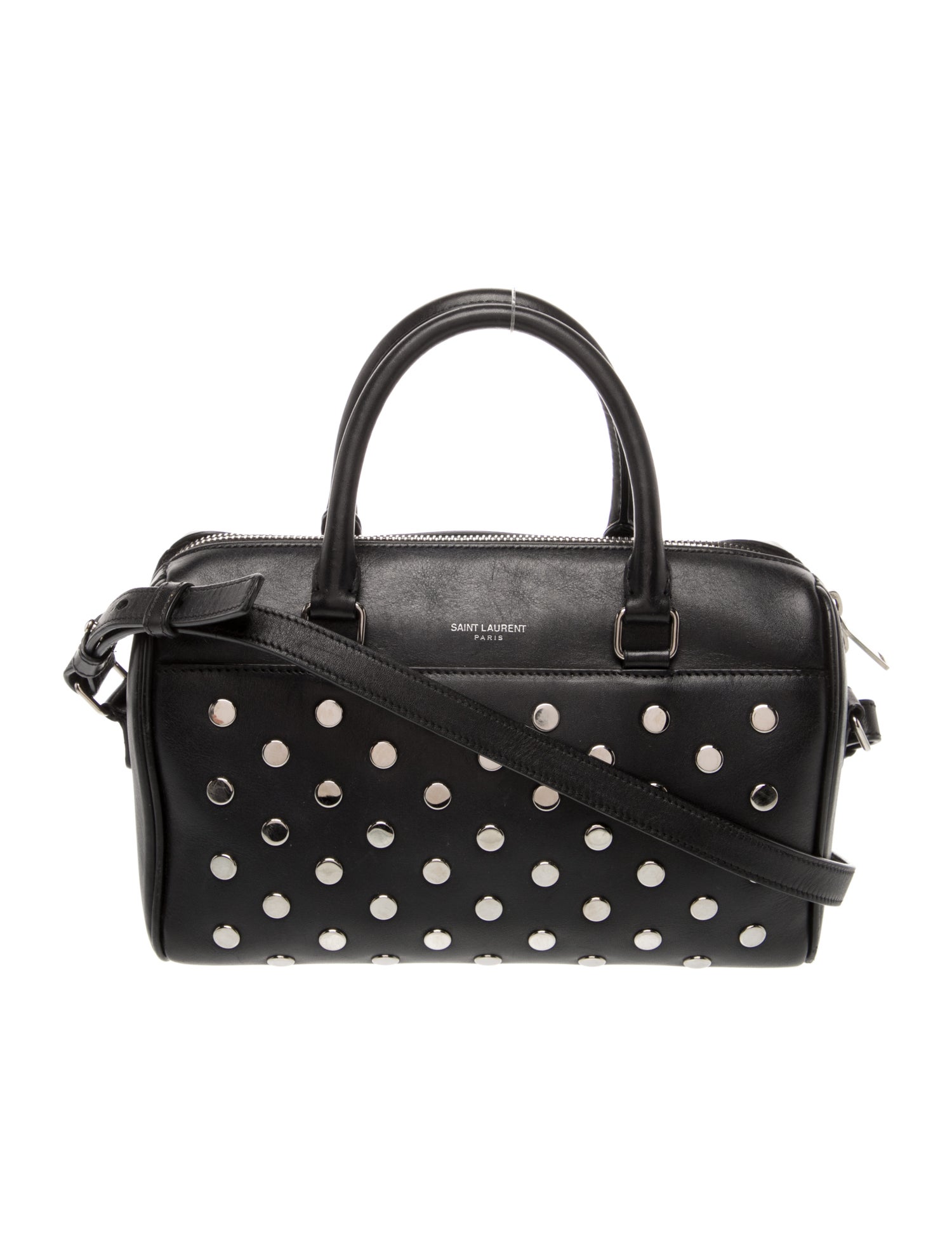 Saint Laurent Leather Classic Duffle Bag Baby