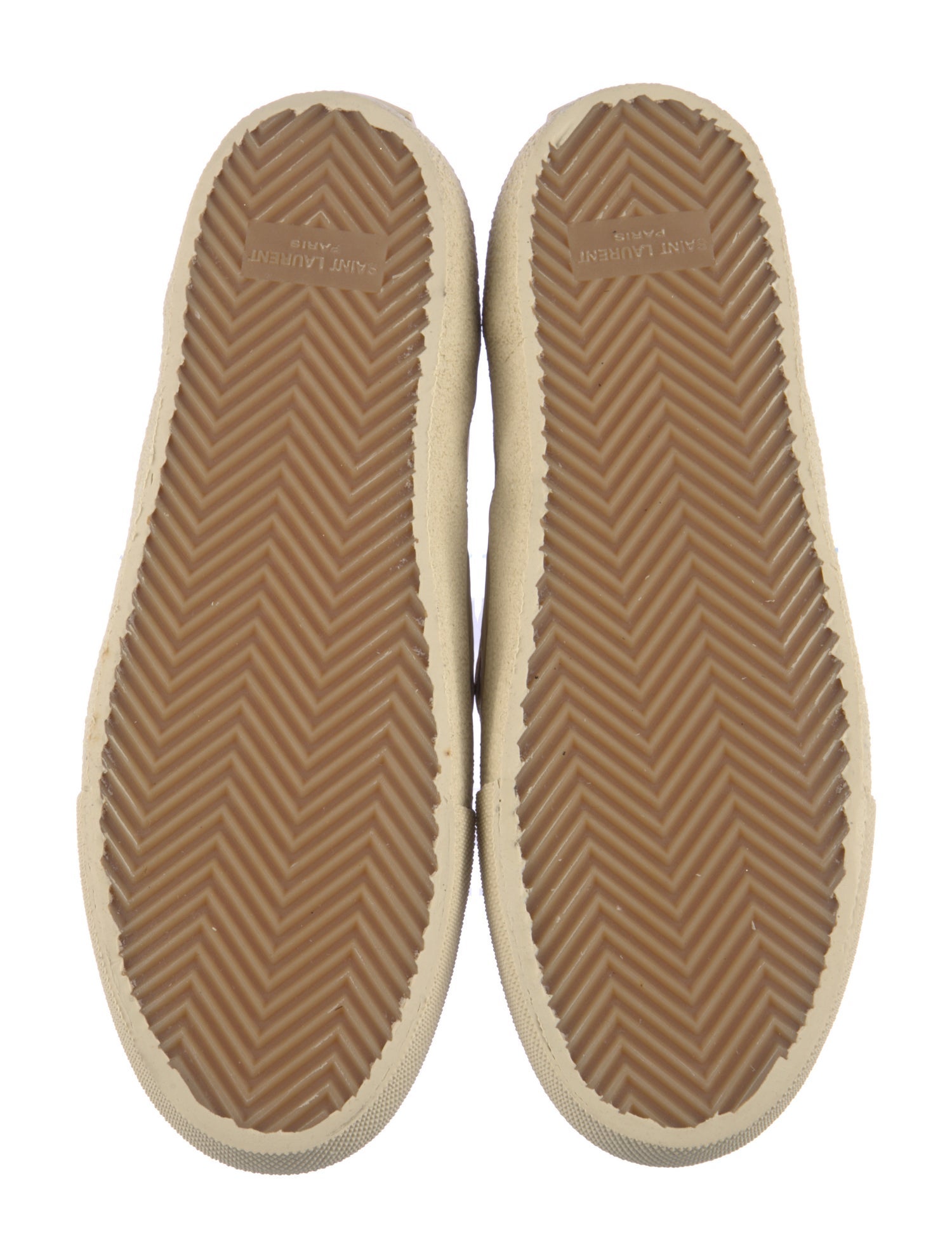 Saint Laurent Glitter Glitter Accents Loafers