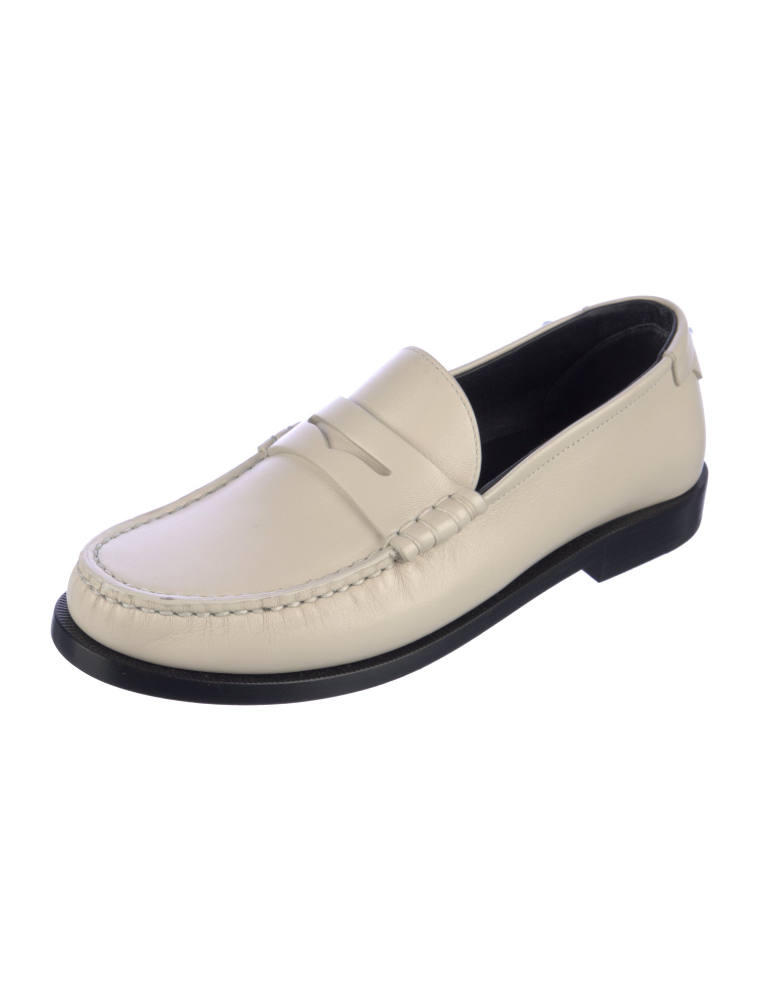 Saint Laurent Leather Loafers