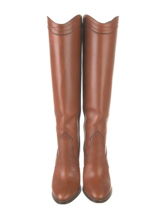 Saint Laurent Leather Boots