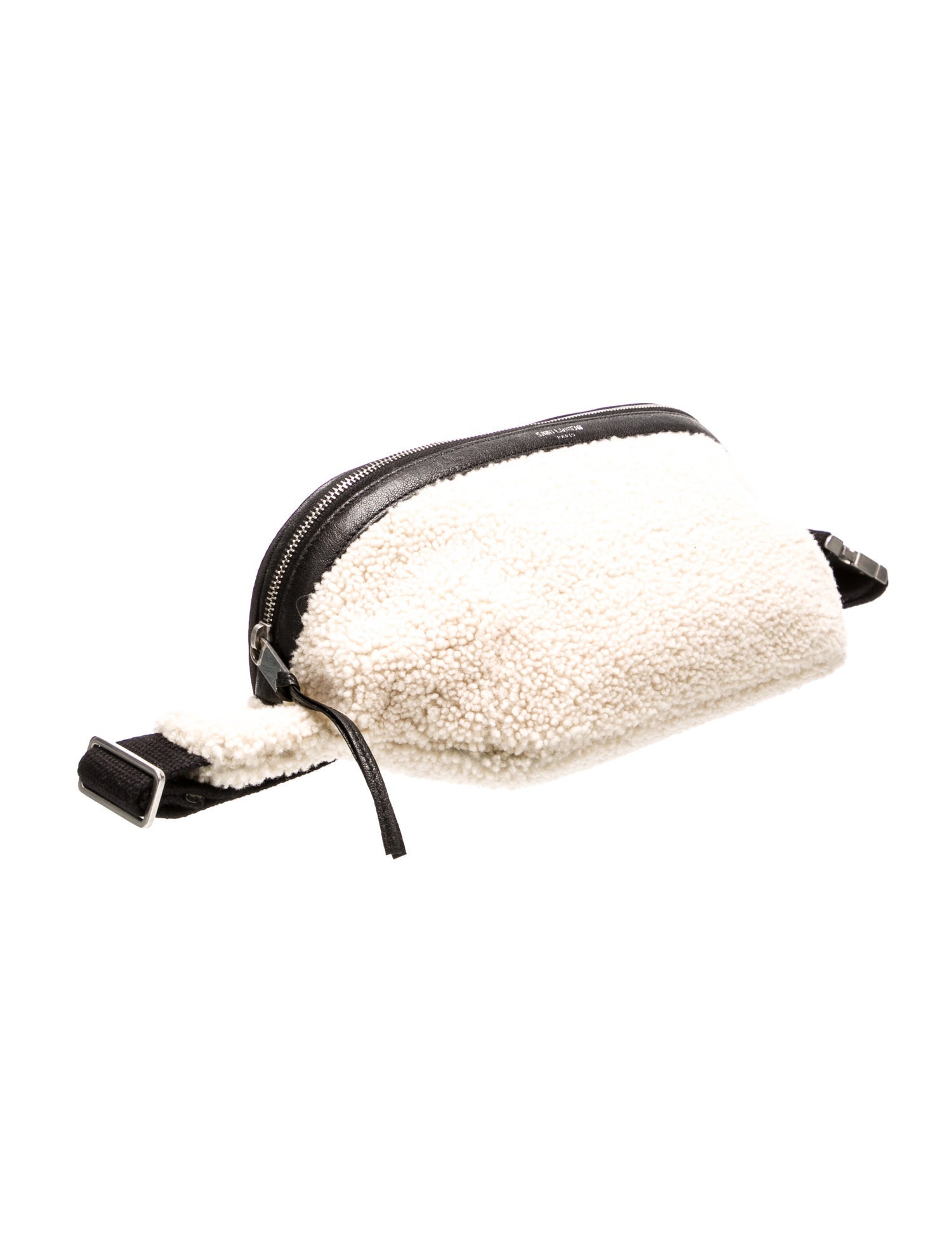 Saint Laurent Shearling Belt Bag