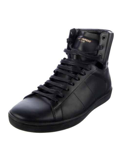 Saint Laurent Leather Sneakers