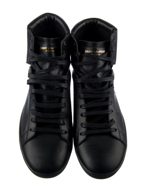 Saint Laurent Leather Sneakers