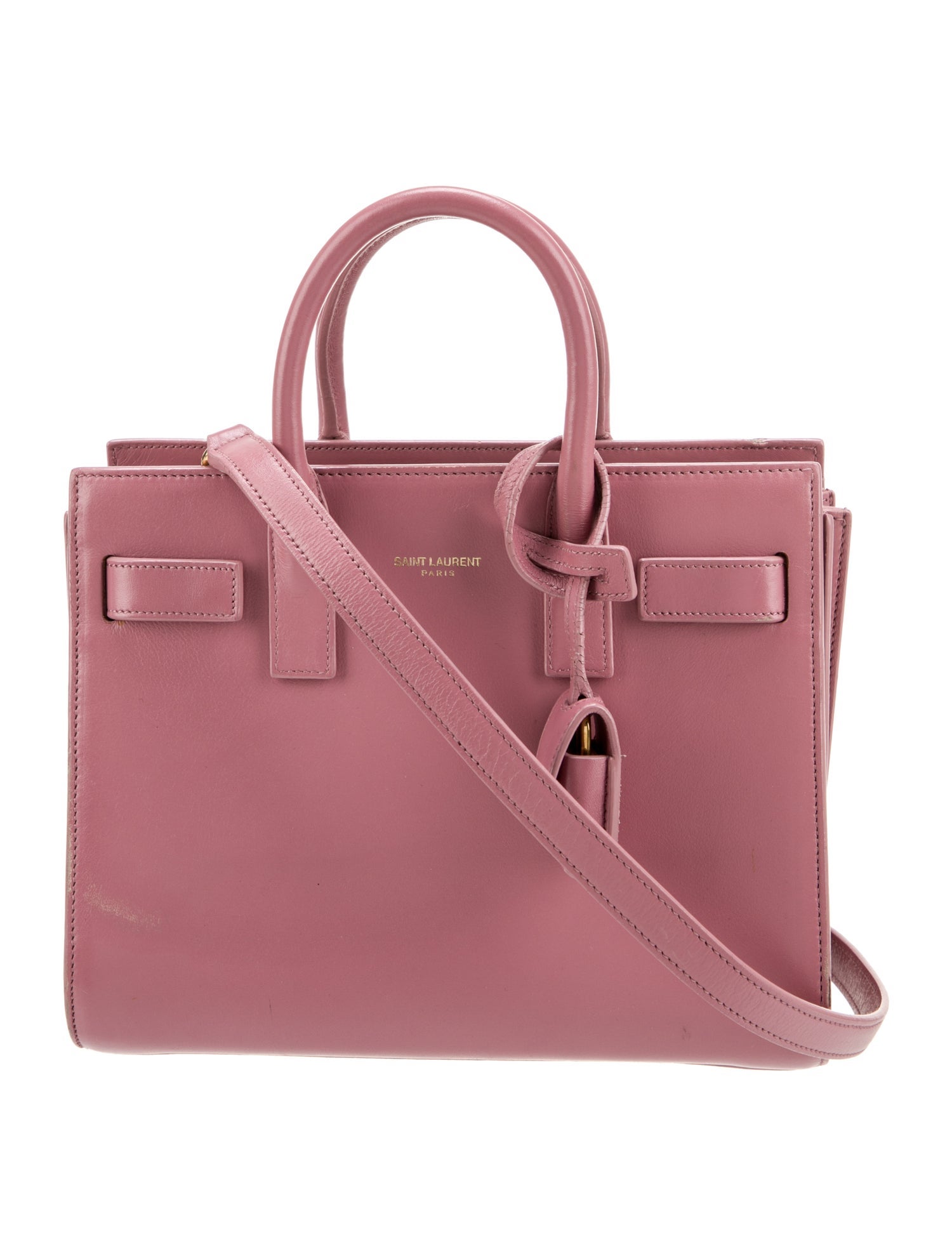 Saint Laurent Leather Sac De Jour Nano