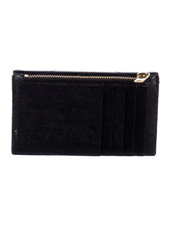 Saint Laurent Small Monogram Matelassé Trifold Chevron Wallet