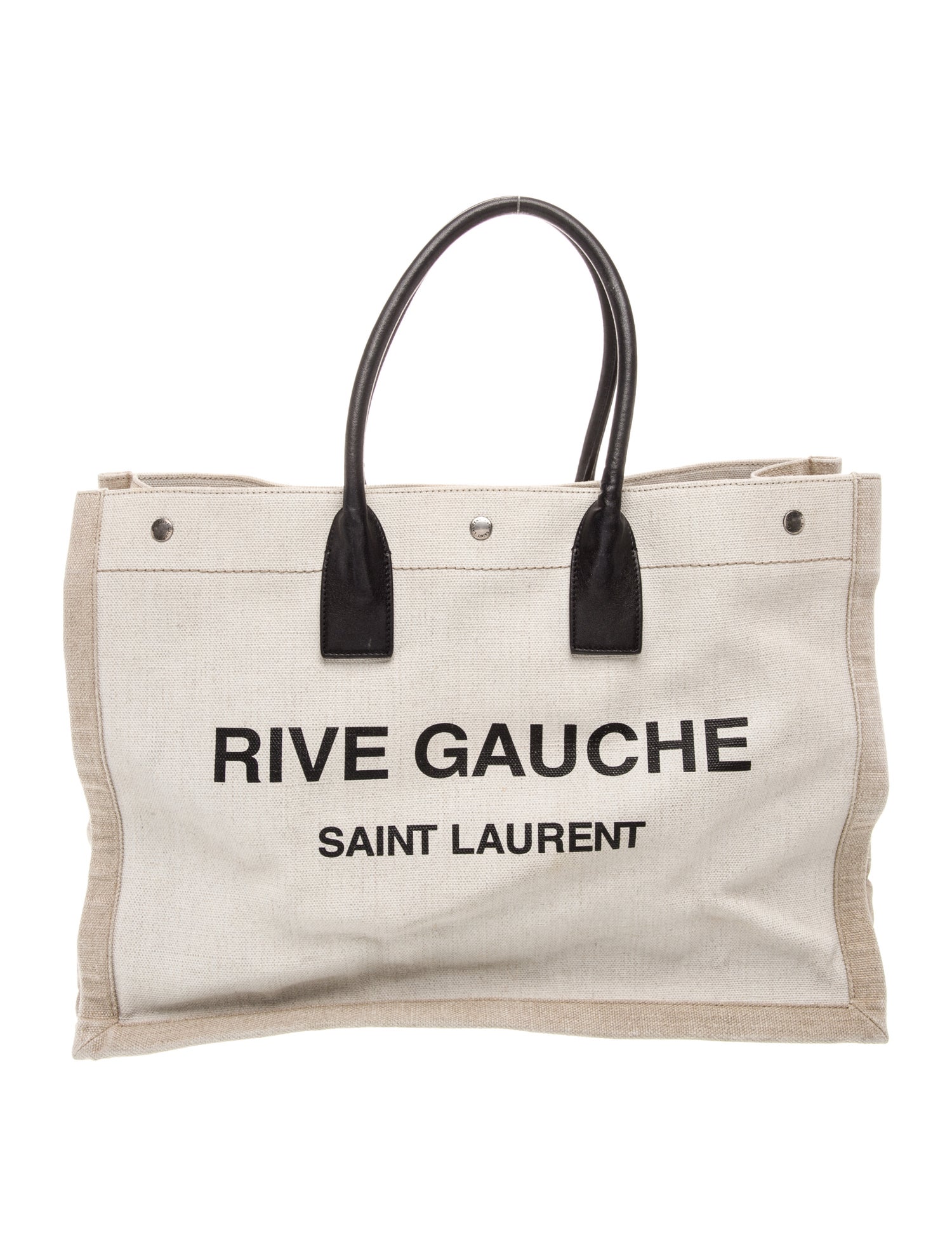 Saint Laurent Canvas Rive Gauche Large