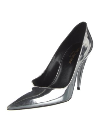 Saint Laurent Patent Leather D'Orsay Pumps