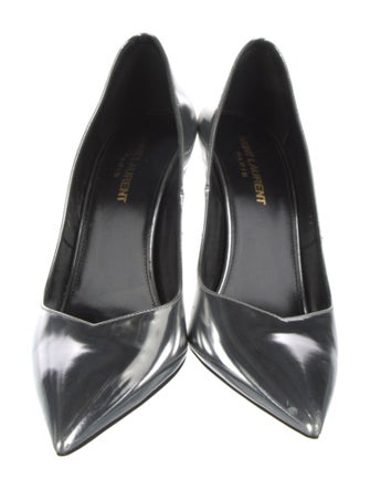Saint Laurent Patent Leather D'Orsay Pumps