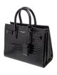 Saint Laurent Embossed Leather Sac De Jour Nano