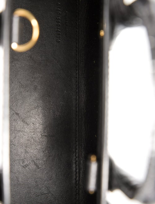 Saint Laurent Embossed Leather Sac De Jour Nano