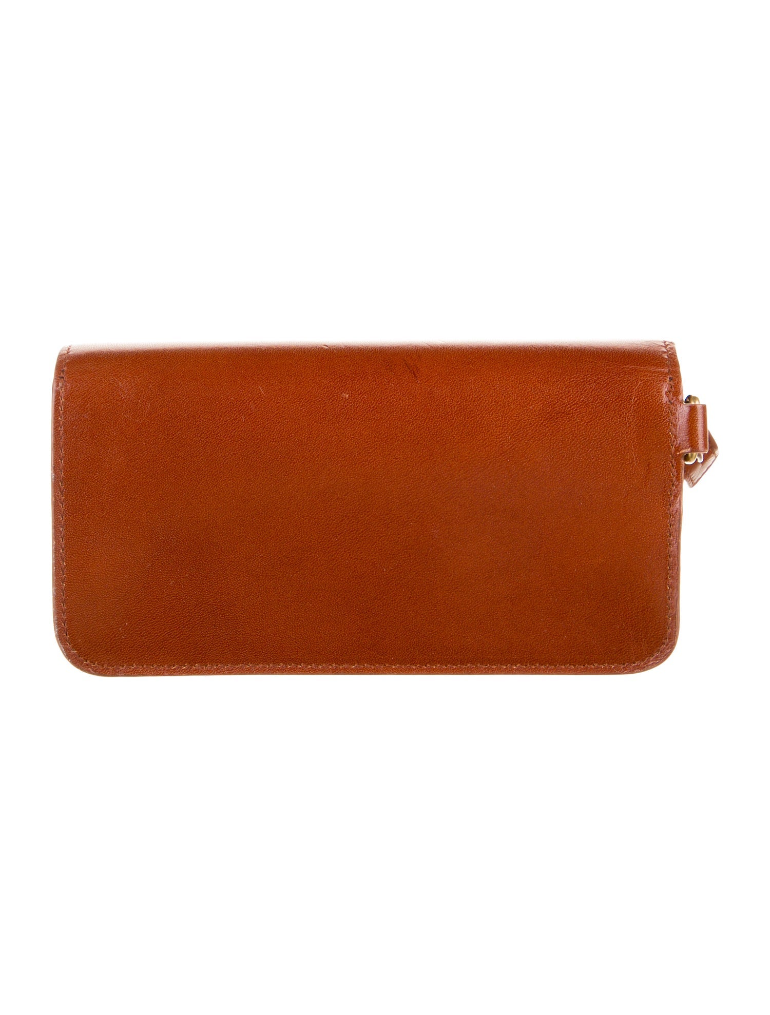 Saint Laurent Leather Sunglasses Case