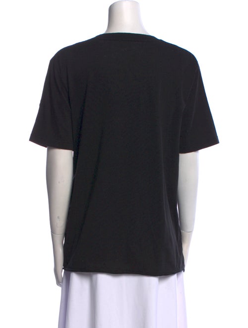 Saint Laurent Graphic Print Crew Neck T-Shirt