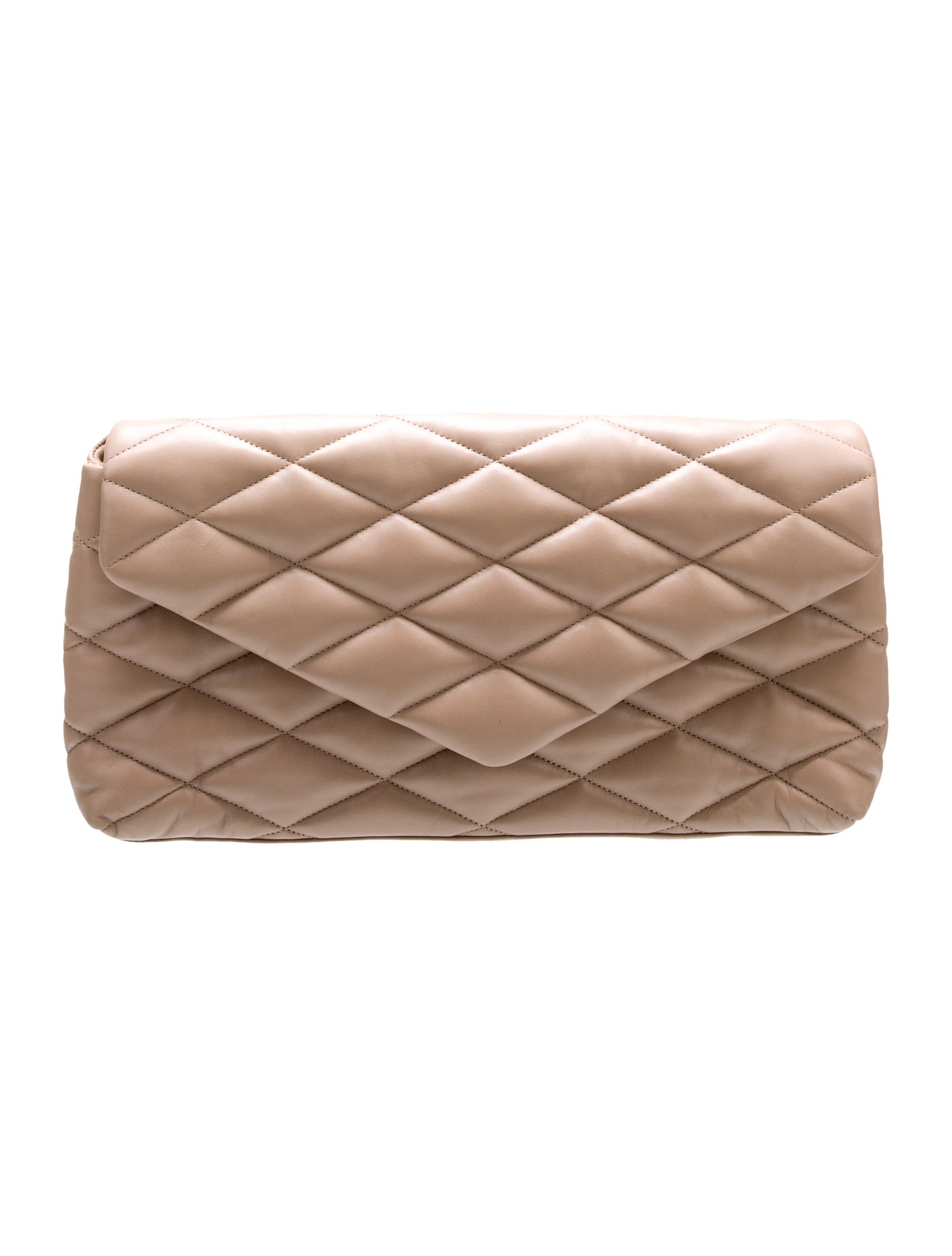 Saint Laurent Quilted Puffy Envelope Large