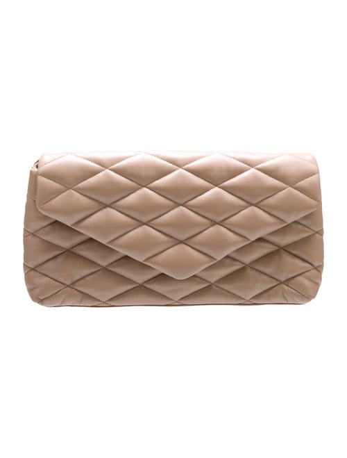 Saint Laurent Quilted Puffy Envelope Large