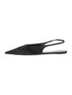 Saint Laurent Satin Slingback Flats
