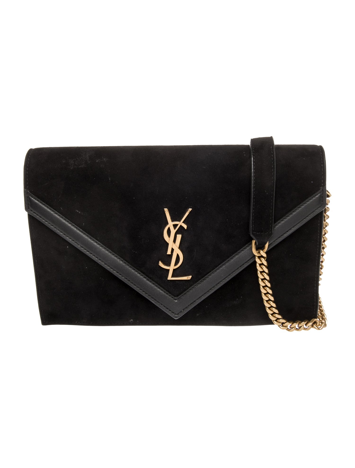 Saint Laurent Suede Le Sept Medium Vintage