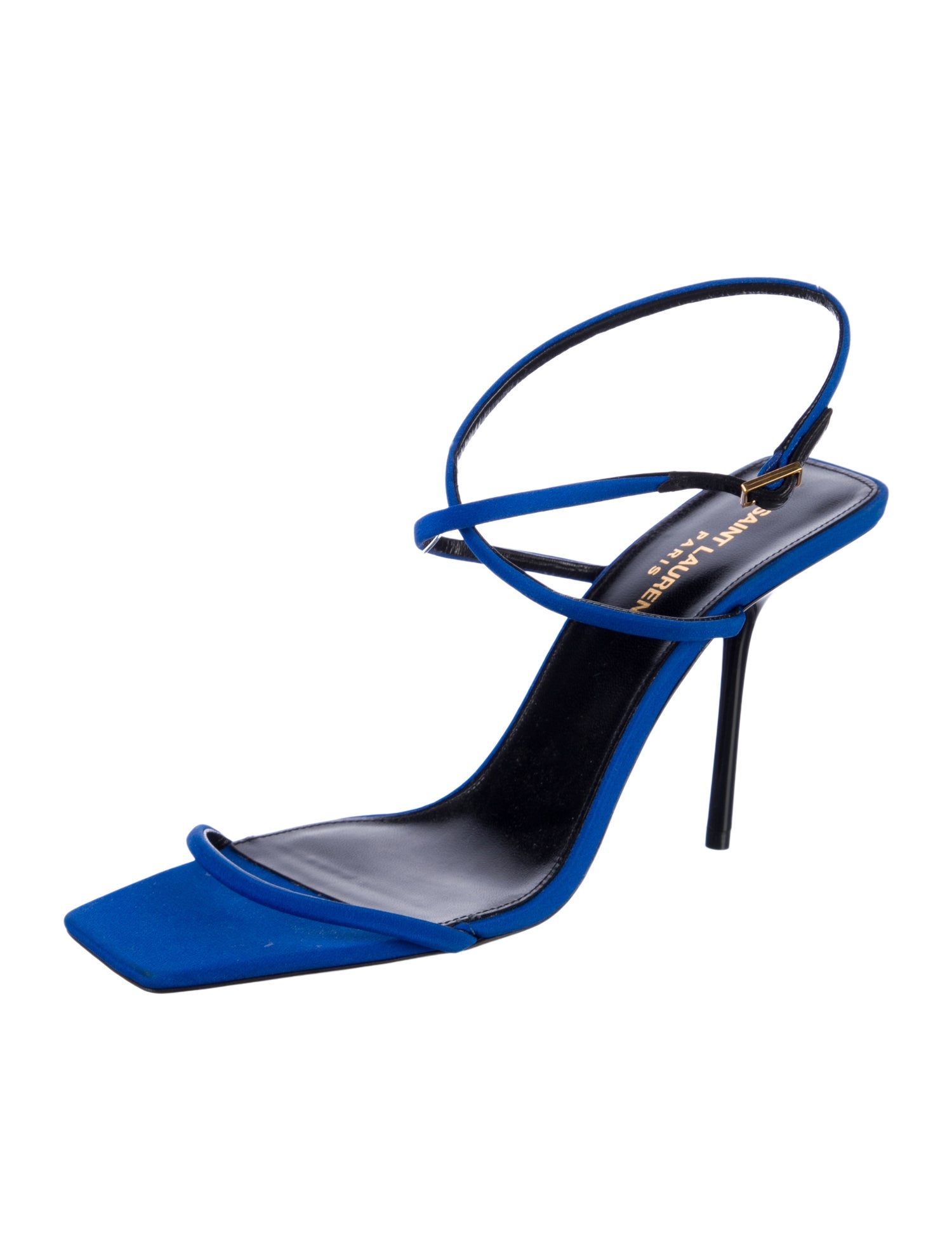 Saint Laurent Satin Sandals