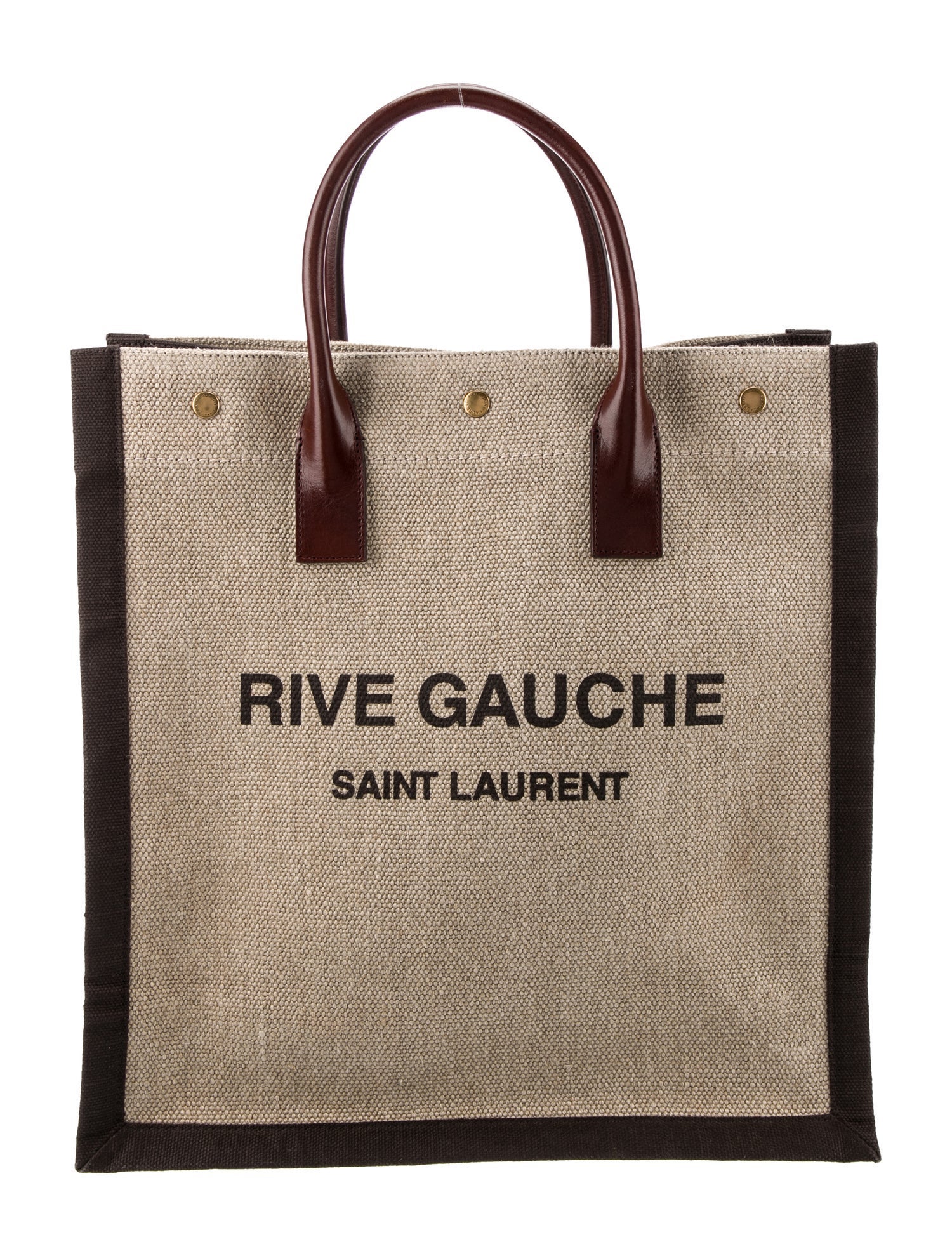 Saint Laurent Canvas Rive Gauche North South