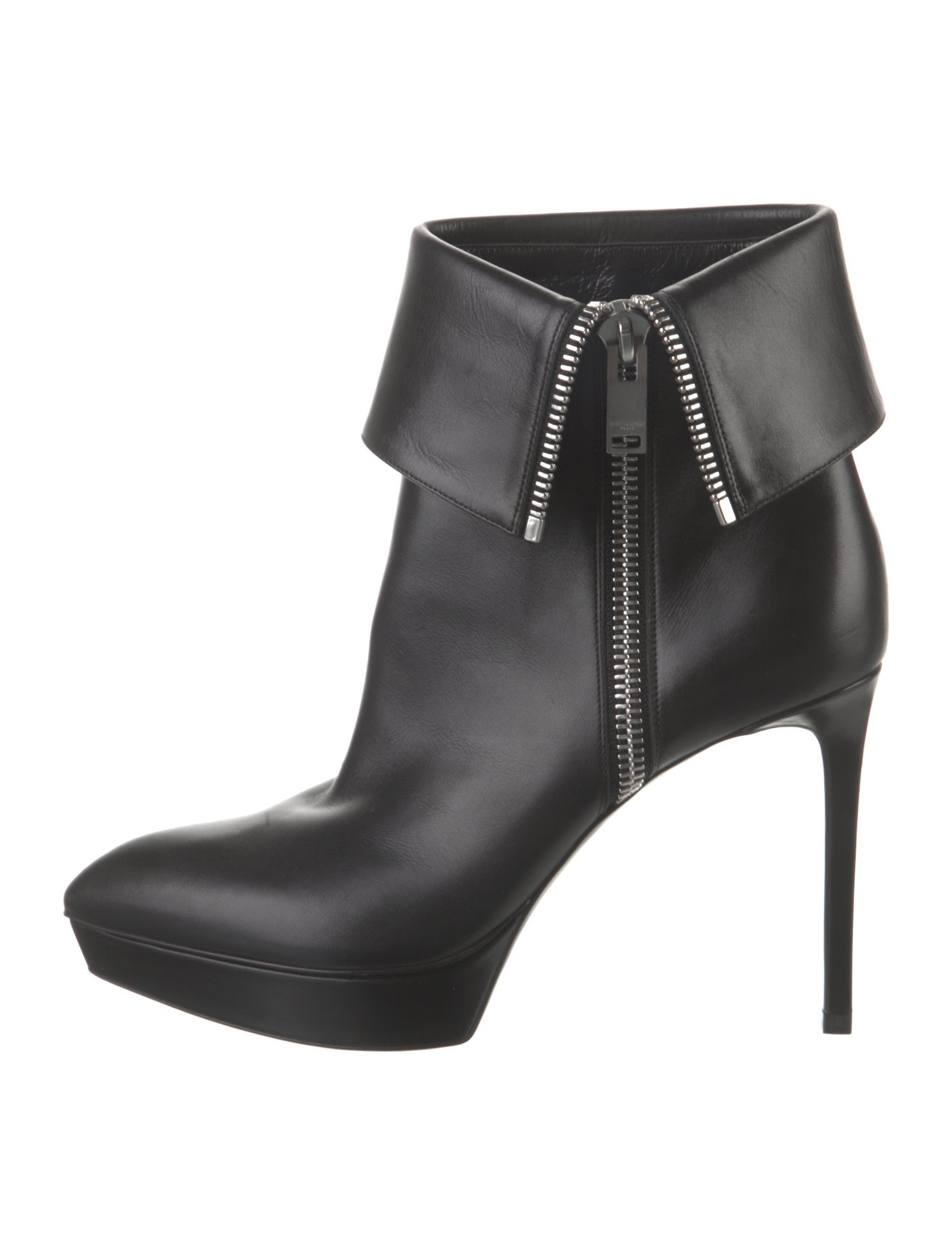 Saint Laurent Leather Boots