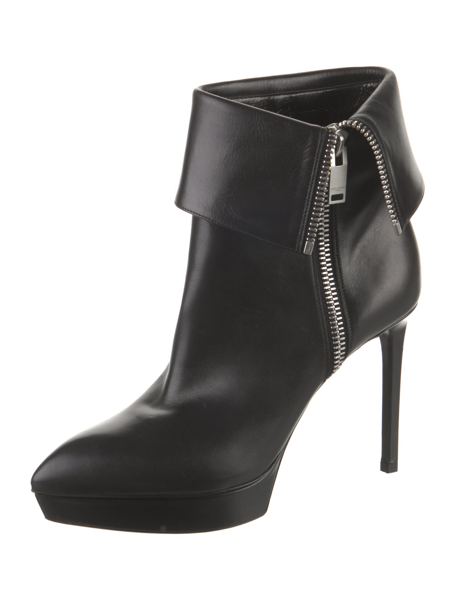 Saint Laurent Leather Boots