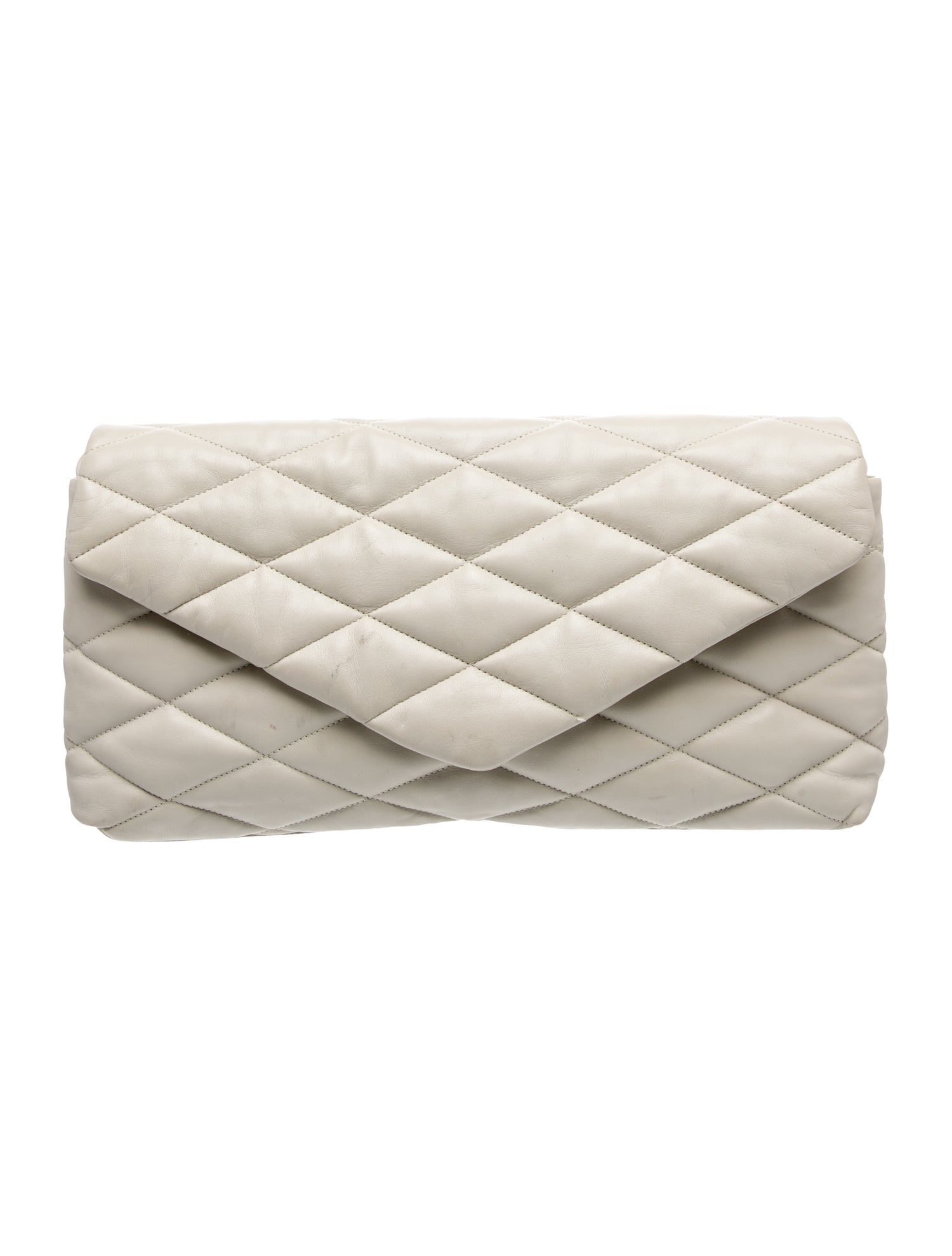 Saint Laurent Quilted Clutch