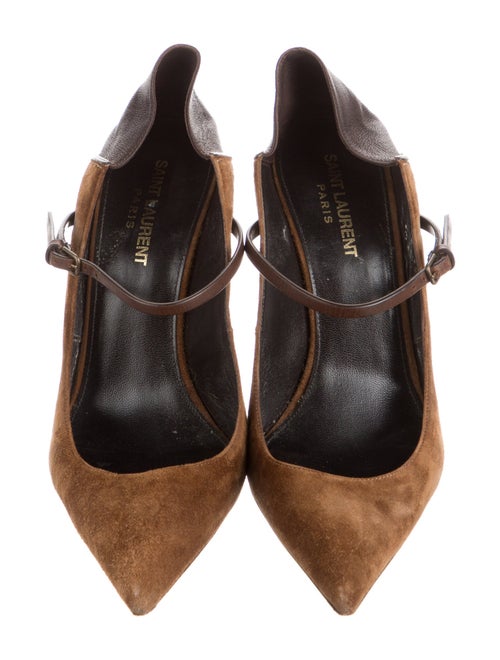 Saint Laurent Suede Mules