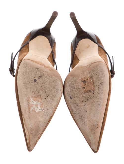 Saint Laurent Suede Mules