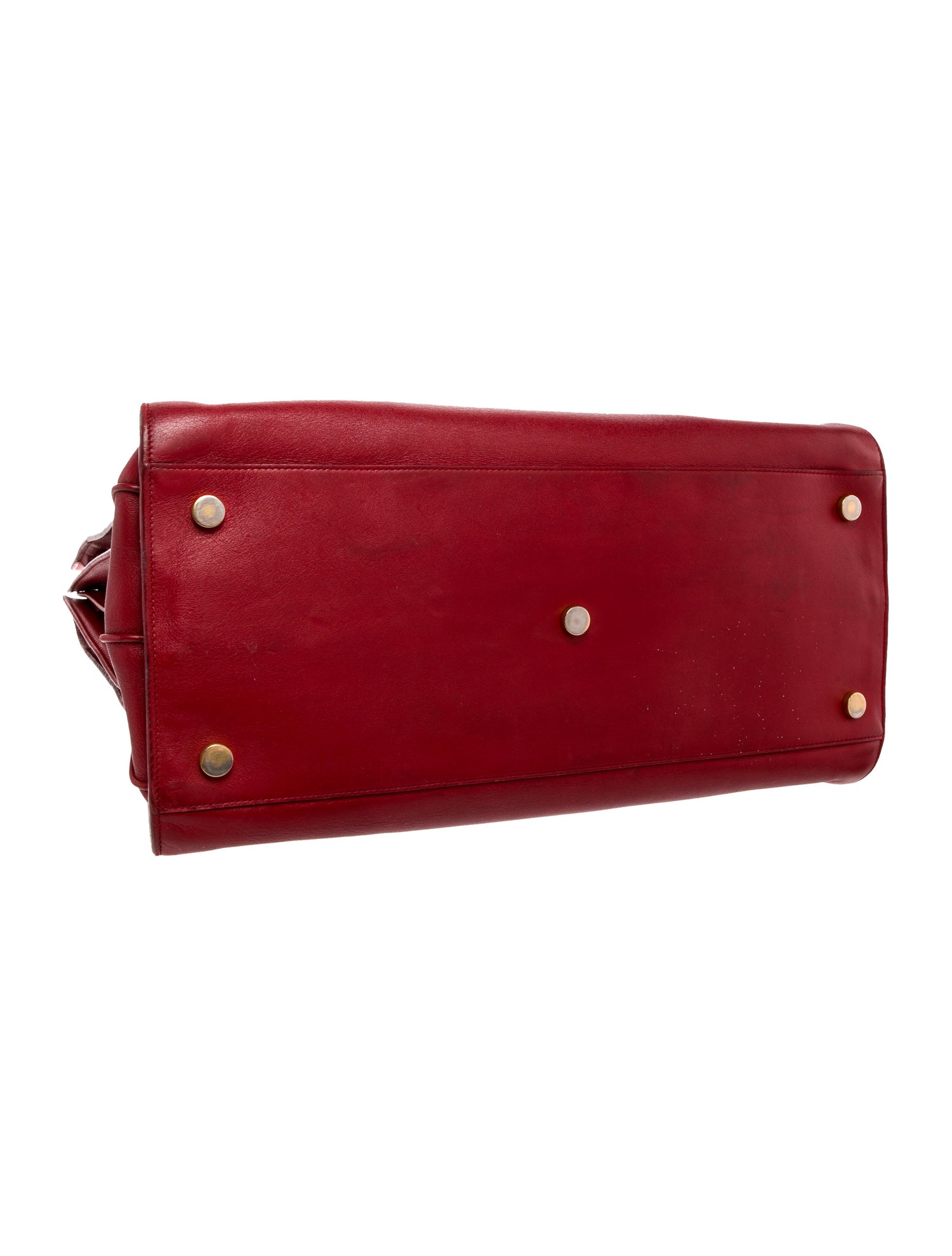 Saint Laurent Leather Sac De Jour Large