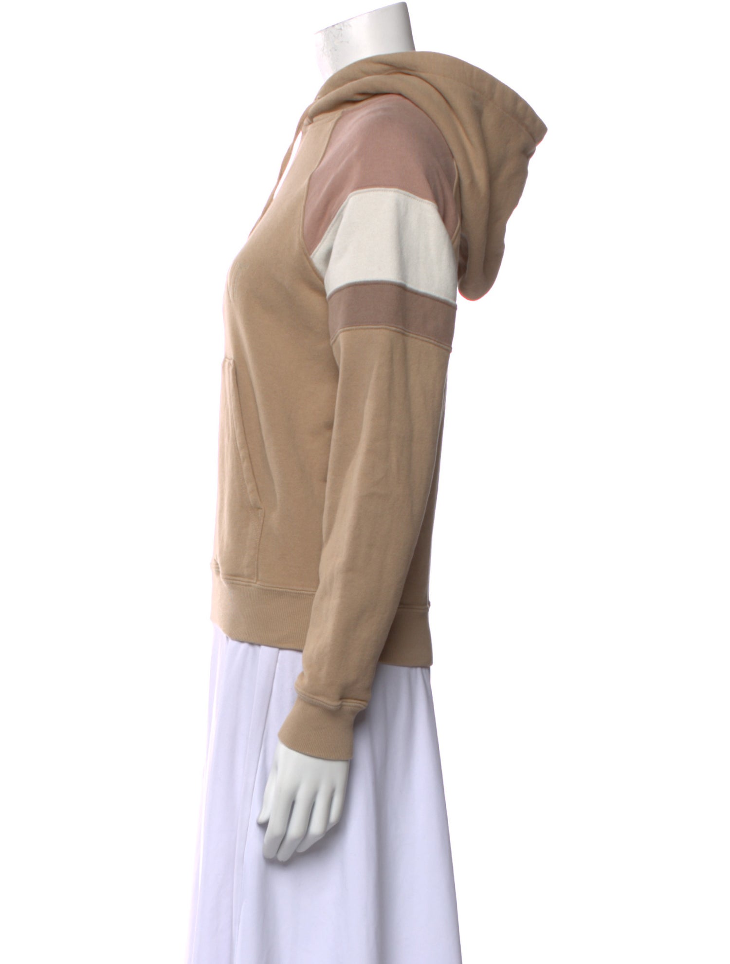 Saint Laurent Mock Neck Long Sleeve Sweatshirt