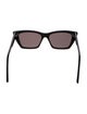 Saint Laurent Cat-Eye Tinted Sunglasses