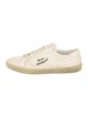Saint Laurent Canvas Distressed Accents Sneakers