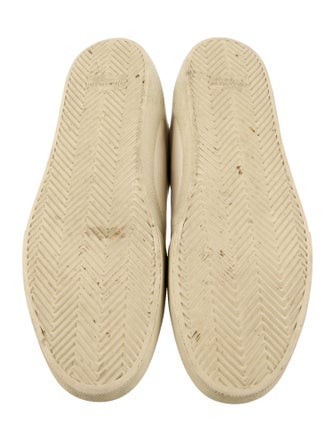 Saint Laurent Canvas Distressed Accents Sneakers