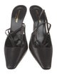 Saint Laurent Leather Slingback Pumps